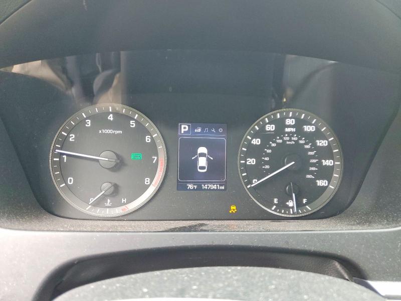 2017 Hyundai Sonata VIN 5NPE24AA7HH456526 COPART salvage auction — FRONT END, NY - MV-907A SALVAGE CERTIFICATE, sold $550 on 2026-07-02 (photo 9)