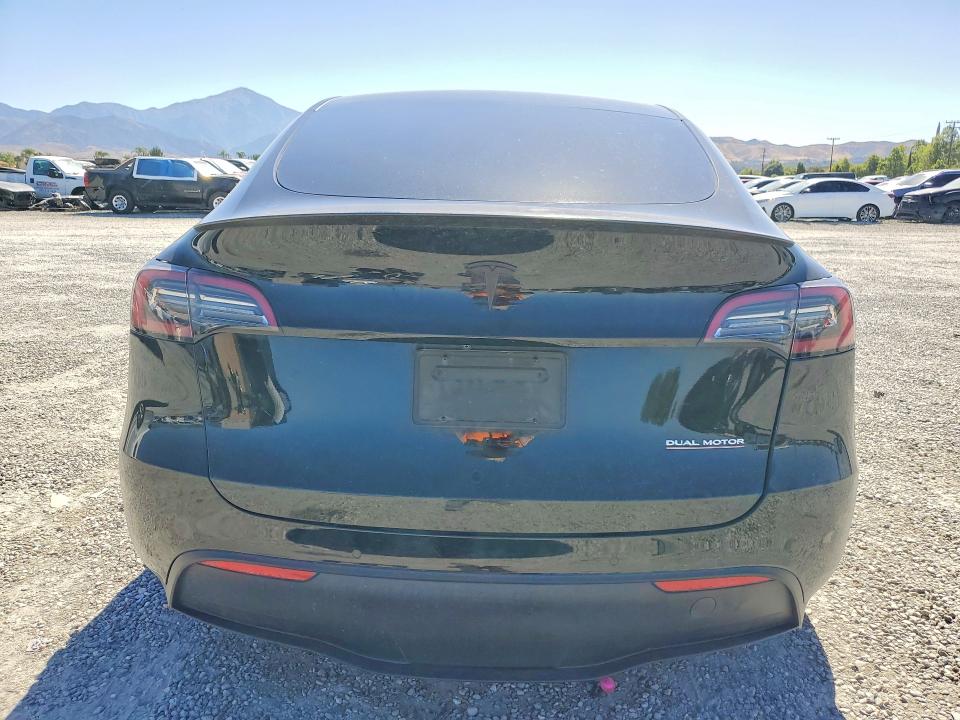 2022 Tesla Model y VIN 7SAYGDEF9NF336843 COPART salvage auction — UNDERCARRIAGE, Ca - Salvage Certificate, sold $7,900 on 2026-07-08 (photo 6)