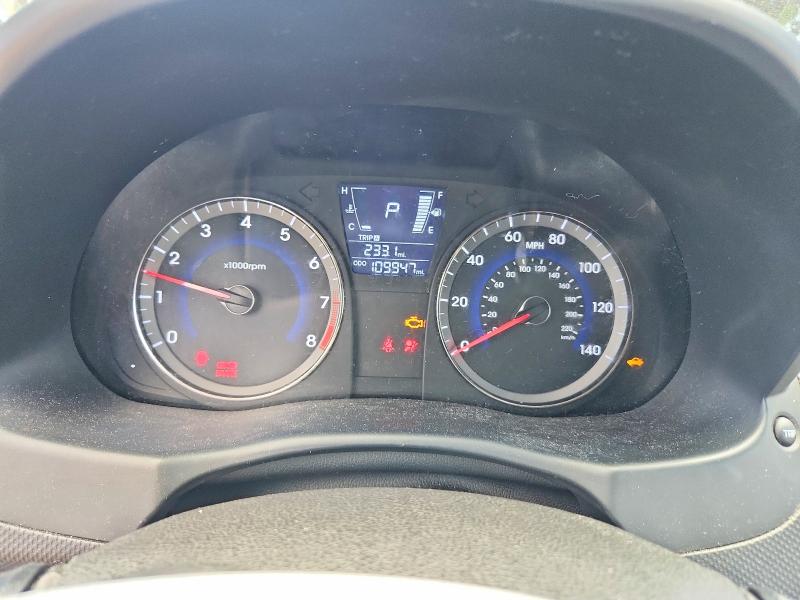 2012 Hyundai VIN KMHCT5AEXCU017540 COPART salvage auction — FRONT END, Salvage Title, sold $125 on 2026-07-21 (photo 9)