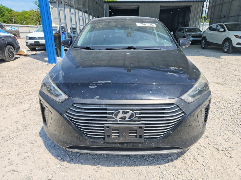 2017 Hyundai Ioniq VIN KMHC75LC7HU024873 COPART salvage auction — HAIL, Mo - Salvage Certificate Of Title, sold $2,650 on 2026-07-28 (photo 5)