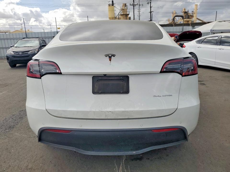 2021 Tesla Model y VIN 5YJYGDEE2MF231368 COPART salvage auction — FRONT END, Ca - Salvage Certificate, sold $5,600 on 2026-07-20 (photo 6)