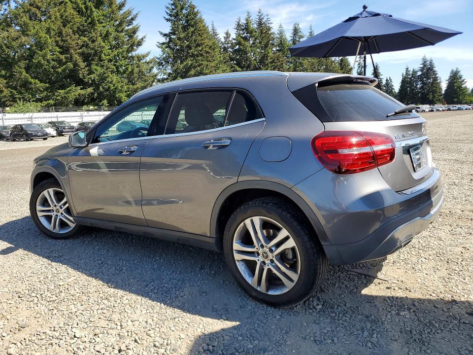 2020 Mercedes-benz Gla-klasse VIN WDCTG4GB5LJ659157 COPART salvage auction — FRONT END, WA - BILL OF SALE, sold $3,350 on 2026-07-10 (photo 2)