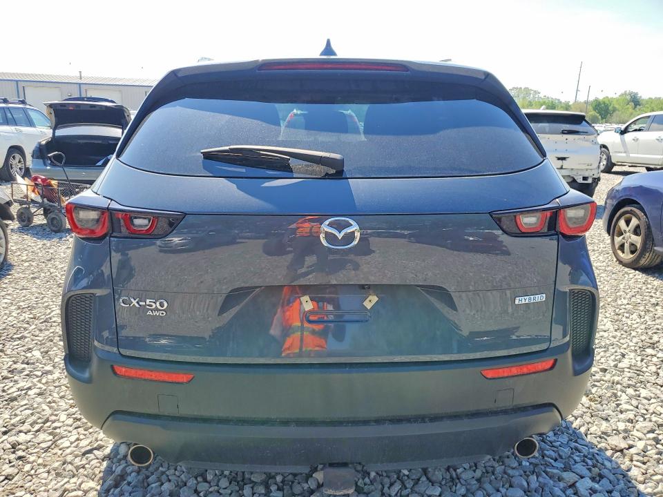 2025 Mazda VIN 7MMVAABW7SN136920 COPART salvage auction — FRONT END, MA - CERT OF TITLE-SALVAGE, sold $11,200 on 2026-07-31 (photo 6)