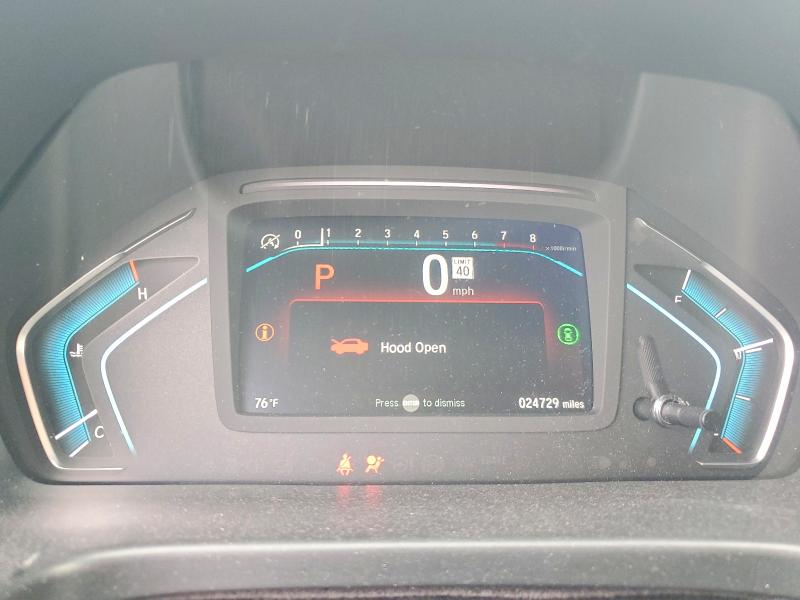 2024 Honda Odyssey VIN 5FNRL6H81RB024074 COPART salvage auction — SIDE, IN - CERT OF TITLE-SALVAGE TITLE, sold $17,500 on 2026-07-31 (photo 9)
