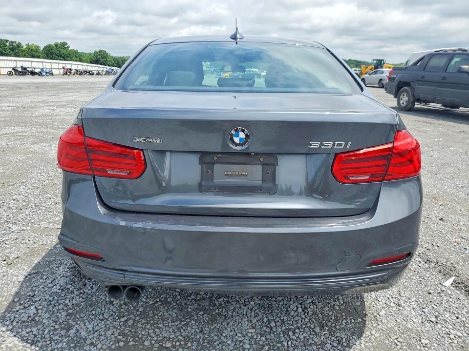 2018 BMW 3er VIN WBA8D9G53JNU66648 COPART salvage auction — FRONT END, Nc - Salvage Certificate Of Title, sold $175 on 2026-07-29 (photo 6)