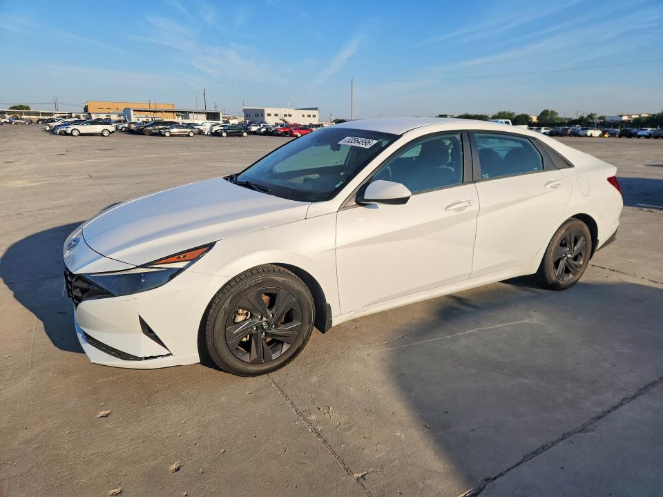 2022 Hyundai Elantra VIN 5NPLM4AG7NH067144 COPART salvage auction — SIDE, Tx - Salvage Vehicle Title, sold $4,050 on 2026-07-23 (photo 1)