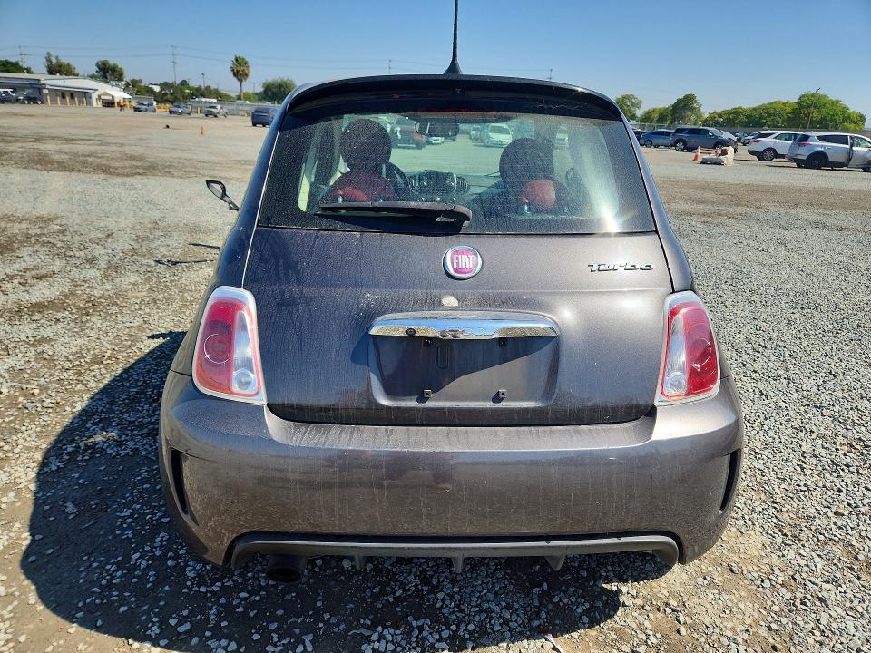 2019 Fiat 500 VIN 3C3CFFKH8KT686395 COPART salvage auction — MINOR DENT/SCRATCHES, Ca - Dis/Dlr/Exp Only Clean Title, sold $1,350 on 2026-07-31 (photo 6)