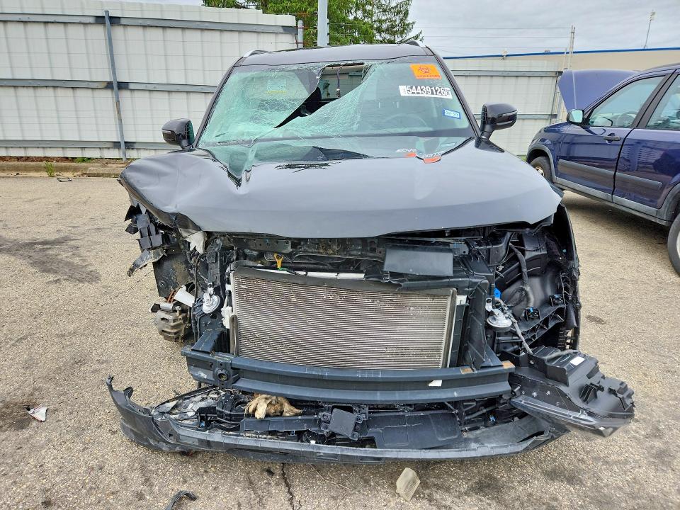 2025 Kia Telluride VIN 5XYP64GC1SG629414 COPART salvage auction — FRONT END, Tx - Nonrepairable Title, sold $6,600 on 2026-07-06 (photo 5)