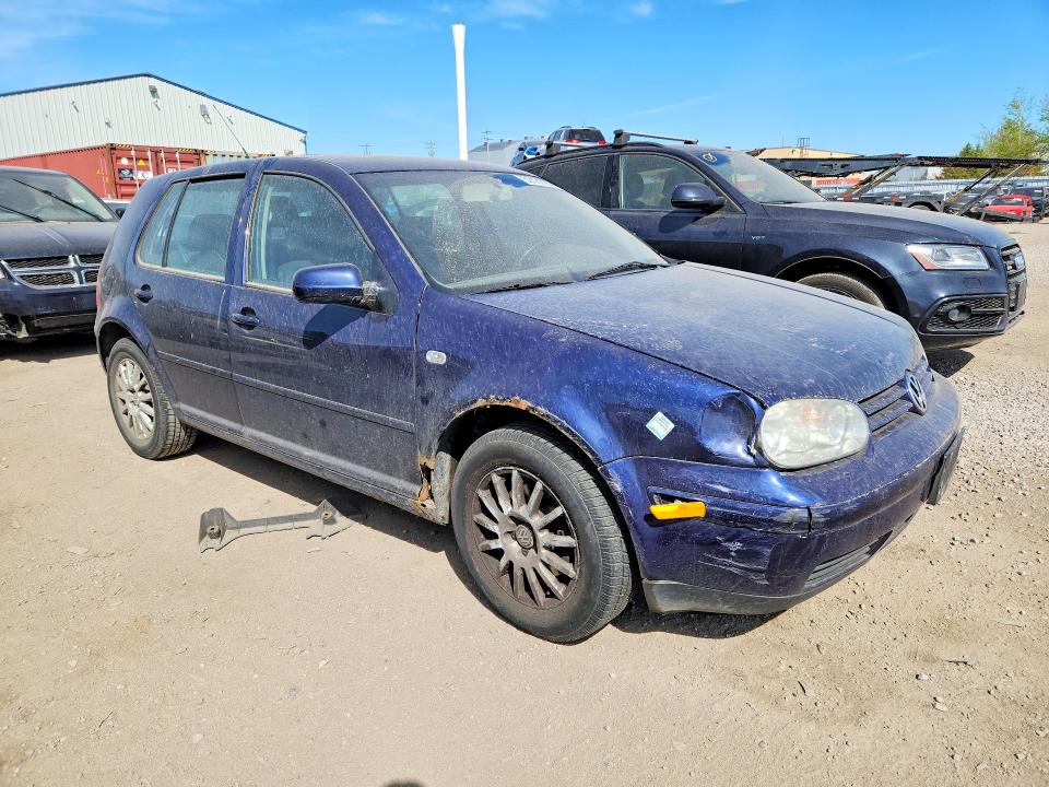 2003 Volkswagen Golf VIN 9BWGP21J734064715 COPART salvage auction — FRONT END, On - Permit No Brand - Unfit, sold $1,300 on 2026-07-09 (photo 4)