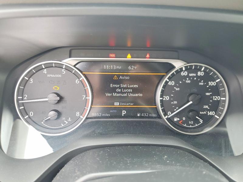 2025 Nissan Rogue VIN JN8BT3BB2SW415843 COPART salvage auction — FRONT END, Ny - Mv-907A Salvage Certificate, sold $6,900 on 2026-07-02 (photo 9)