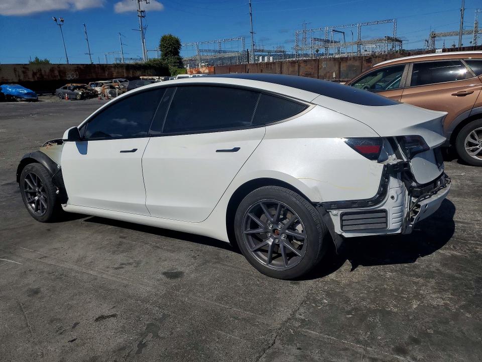 2023 Tesla Model 3 VIN 5YJ3E1EA3PF504298 COPART salvage auction — FRONT END, Ca - Salvage Certificate, sold $8,800 on 2026-07-10 (photo 2)