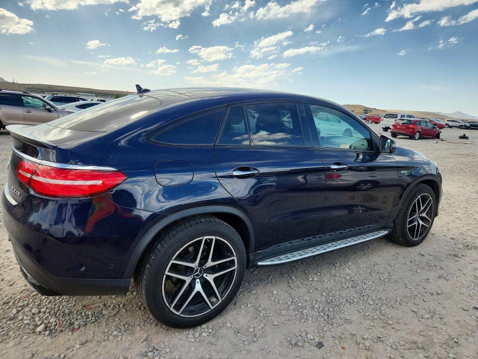 2019 Mercedes-benz Gle VIN 4JGED6EB0KA134832 COPART salvage auction — MINOR DENT/SCRATCHES, Ut - Dealer Only Clean Title (P), sold $26,750 on 2026-07-24 (photo 3)