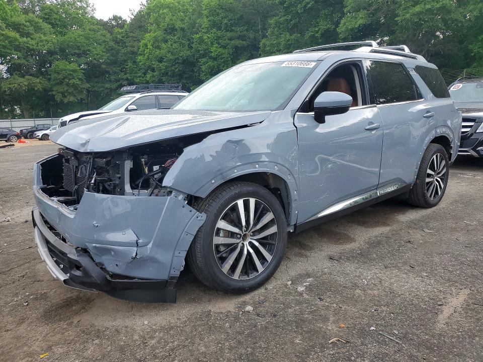 2026 Nissan Pathfinder VIN 5N1DR3DG7SC205277 — COPART salvage auction photo