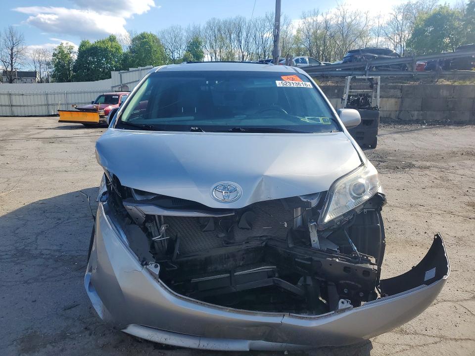 2016 Toyota Sienna VIN 5TDDK3DC1GS131253 COPART salvage auction — FRONT END, NY - MV-907A SALVAGE CERTIFICATE, sold $3,050 on 2026-07-02 (photo 5)