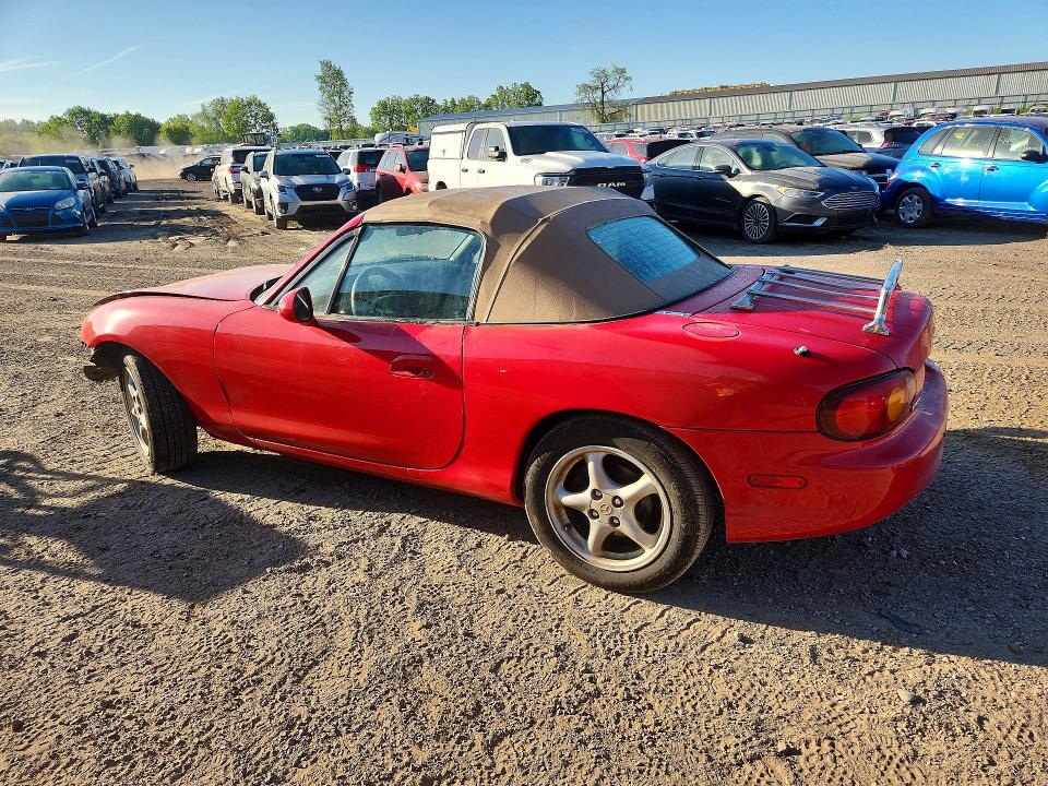 1999 Mazda Mx-5 miata VIN JM1NB3531X0117519 COPART salvage auction — FRONT END, MI - CERTIFICATE OF TITLE, sold $1,550 on 2026-07-15 (photo 2)