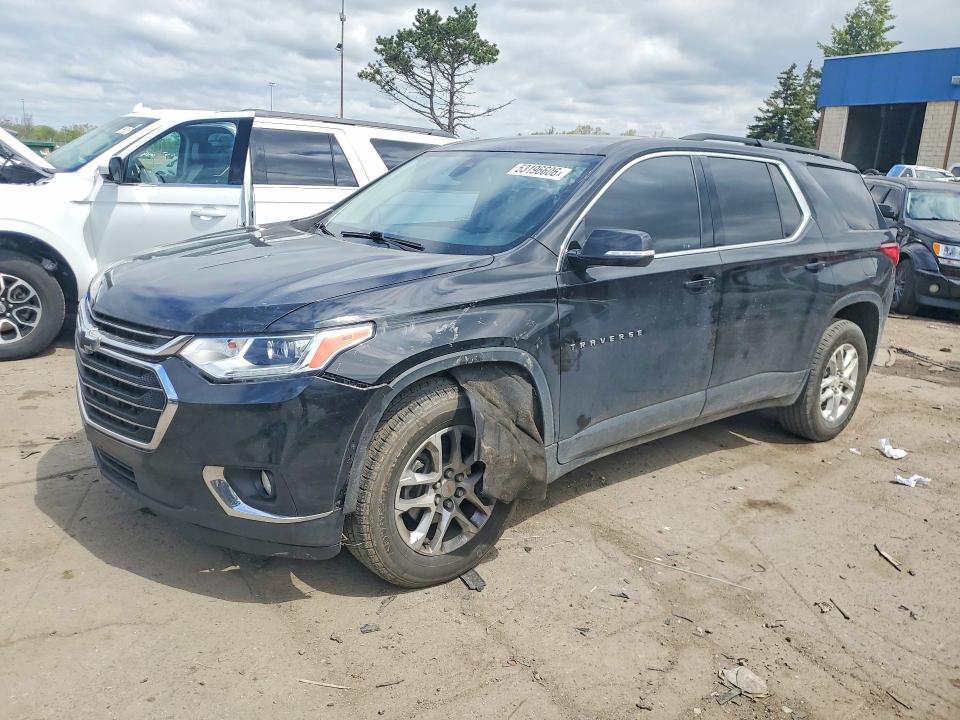 2020 Chevrolet Traverse VIN 1GNERMKW0LJ195575 COPART salvage auction — FRONT END, Mi - Certificate Of Title, sold $3,900 on 2026-07-02 (photo 1)