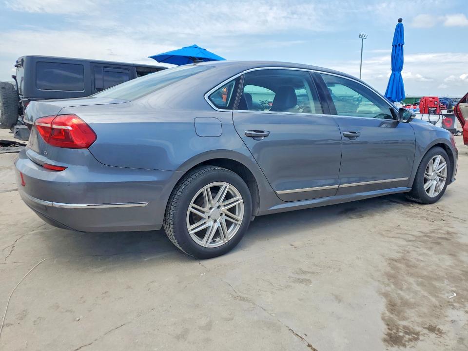 2016 Volkswagen Passat VIN 1VWBS7A38GC011645 COPART salvage auction — FRONT END, Tx - Salvage Vehicle Title, sold $2,200 on 2026-07-09 (photo 3)