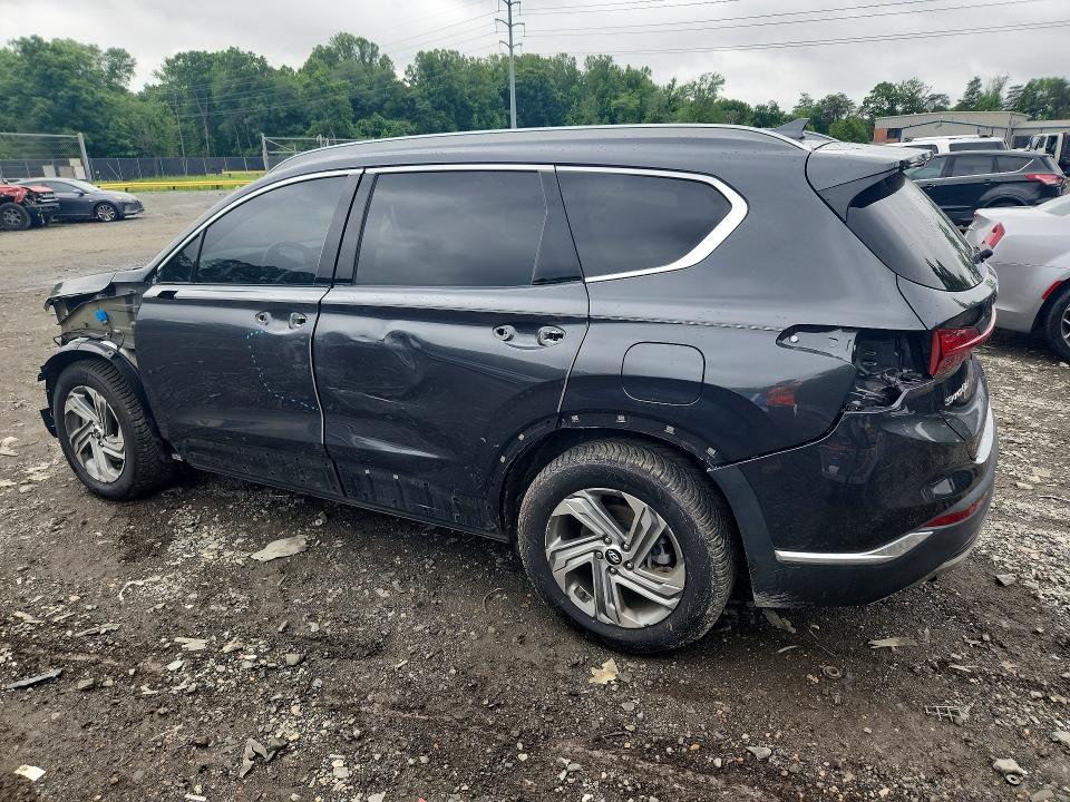 2021 Hyundai Santa fe VIN 5NMS34AJ7MH332716 COPART salvage auction — FRONT END, Md - Cert Of Salvage > 75% Damage, sold $6,400 on 2026-07-02 (photo 2)