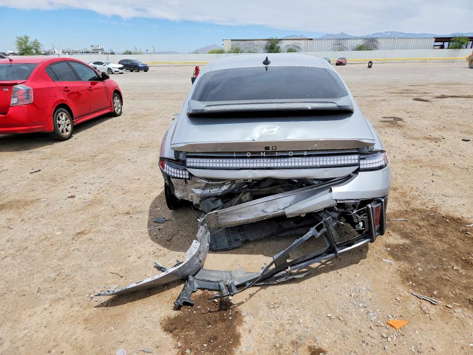 2023 Hyundai Ioniq 6 VIN KMHM54AAXPA022251 COPART salvage auction — REAR END, Id - Salvage Certificate Of Title, sold $175 on 2026-07-24 (photo 6)