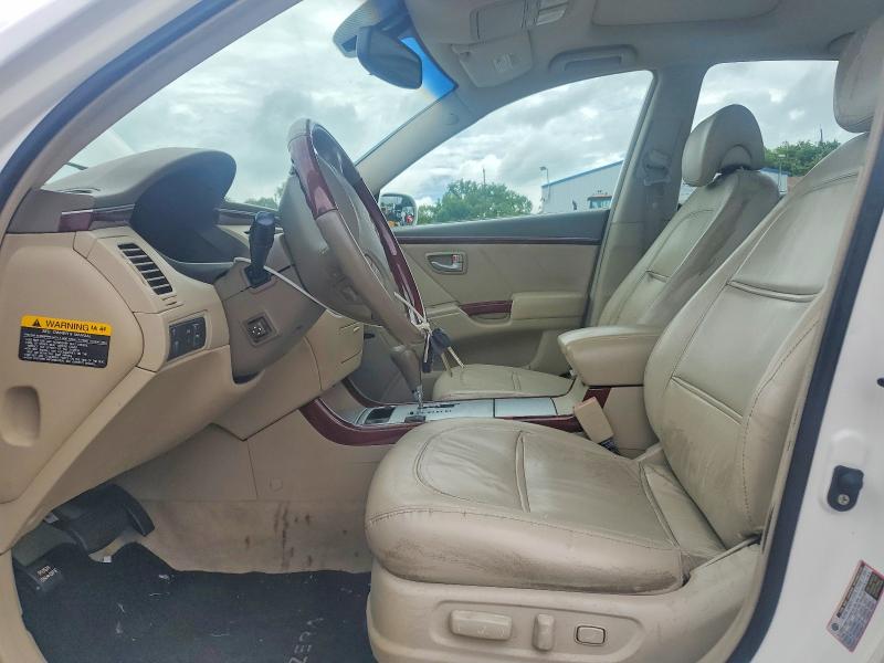 2006 Hyundai Azera VIN KMHFC46F96A063522 COPART salvage auction — FRONT END, Oh - Certificate Of Title, sold $325 on 2026-07-14 (photo 7)