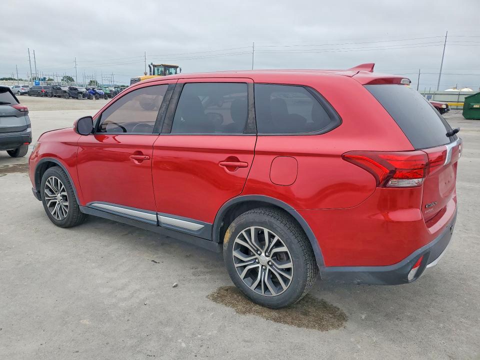 2018 Mitsubishi Outlander VIN JA4AZ3A33JZ037216 COPART salvage auction — HAIL, Ok - Cert Of Title-Salvage, sold $3,200 on 2026-07-08 (photo 2)