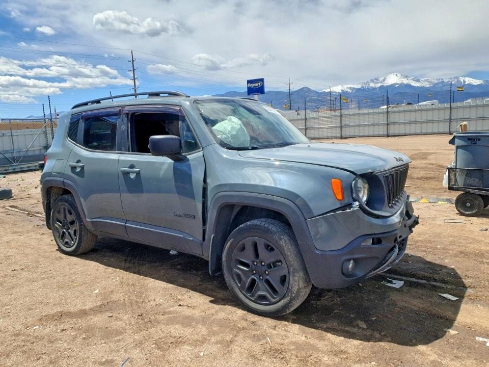 2018 Jeep Renegade VIN ZACCJBAB4JPH72096 COPART salvage auction — FRONT END, CO - SALVAGE TITLE, sold $850 on 2026-07-27 (photo 4)
