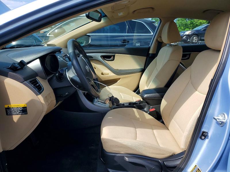2012 Hyundai Elantra VIN KMHDH4AE4CU449413 COPART salvage auction — SIDE, Md - Cert Of Salvage > 75% Damage, sold $1,150 on 2026-07-07 (photo 7)