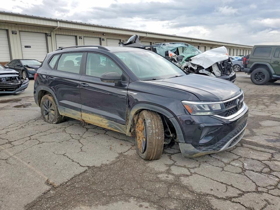 2022 Volkswagen Taos VIN 3VVMX7B27NM021566 COPART salvage auction — SIDE, In - Cert Of Title-Salvage Title, sold $6,000 on 2026-07-09 (photo 4)