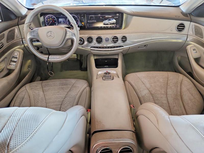 2014 Mercedes-benz S-klasse VIN WDDUG8CB7EA009262 COPART salvage auction — REAR END, Az - Certificate Of Title, sold $3,700 on 2026-07-06 (photo 8)