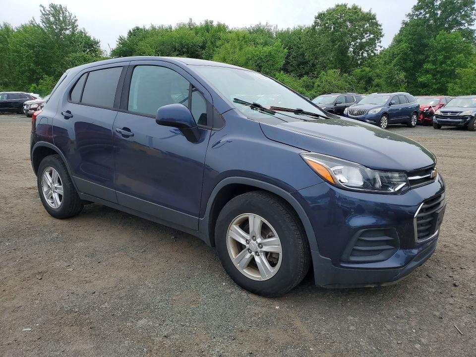 2019 Chevrolet Trax VIN 3GNCJKSB8KL193760 COPART salvage auction — MINOR DENT/SCRATCHES, Ct - Certificate Of Title, sold $3,150 on 2026-07-09 (photo 4)