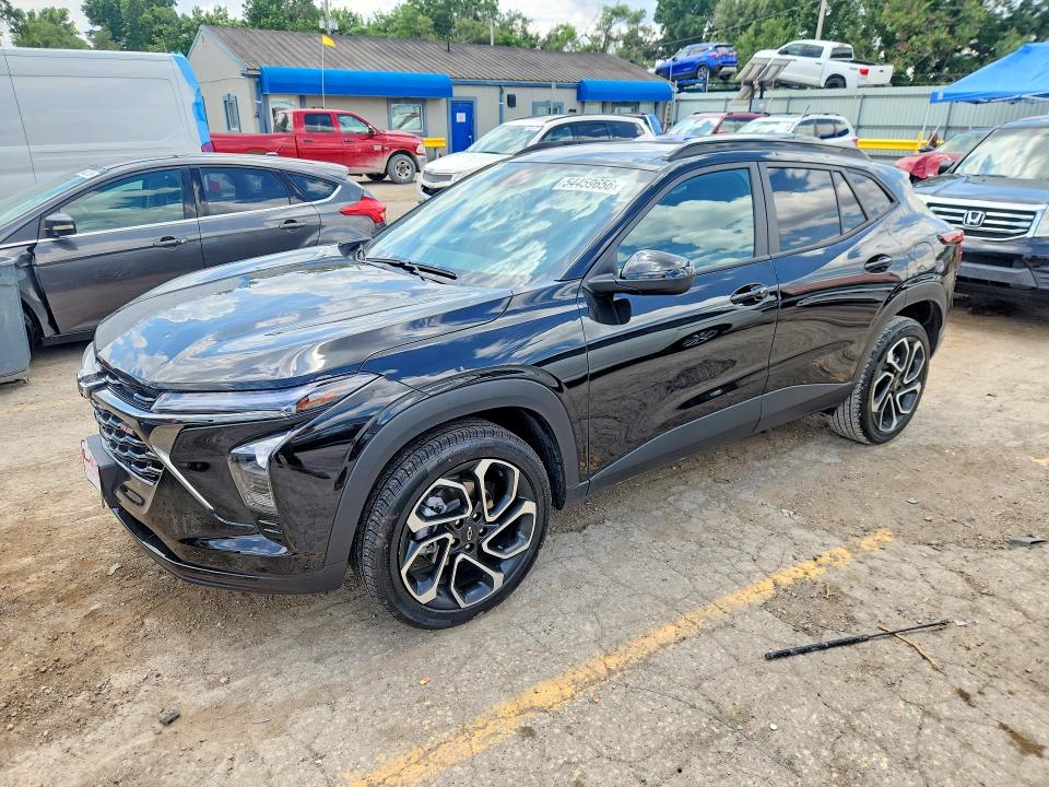 2025 Chevrolet Trax VIN KL77LJEP8SC059443 COPART salvage auction — HAIL, Ks - Cert Of Title-Salvage, sold $11,600 on 2026-07-15 (photo 1)