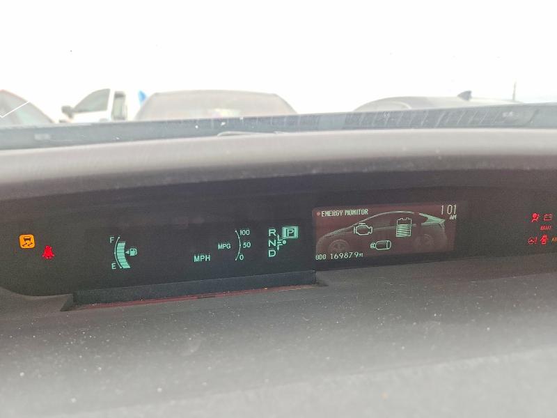 2012 Toyota Prius VIN JTDKN3DU9C1511309 COPART salvage auction — FRONT END, TX - SALVAGE VEHICLE TITLE, sold $70 on 2026-07-23 (photo 9)