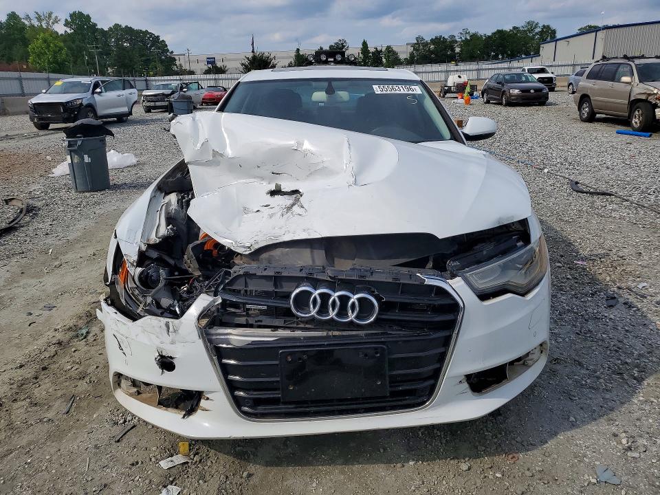 2013 Audi A6 VIN WAUGFAFC3DN068559 COPART salvage auction — FRONT END, Sc - Cert Of Title-Salvage, sold $650 on 2026-07-20 (photo 5)