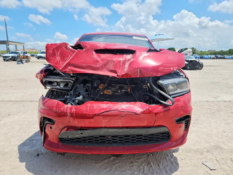 2021 Dodge Durango VIN 1C4SDHCT1MC824952 COPART salvage auction — FRONT END, Fl - Certificate Of Destruction, sold $4,650 on 2026-07-02 (photo 5)