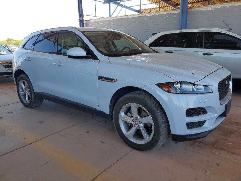 2018 Jaguar F-pace VIN SADCJ2FX3JA250472 COPART salvage auction — MECHANICAL, Az - Certificate Of Title, sold $2,500 on 2026-07-18 (photo 4)