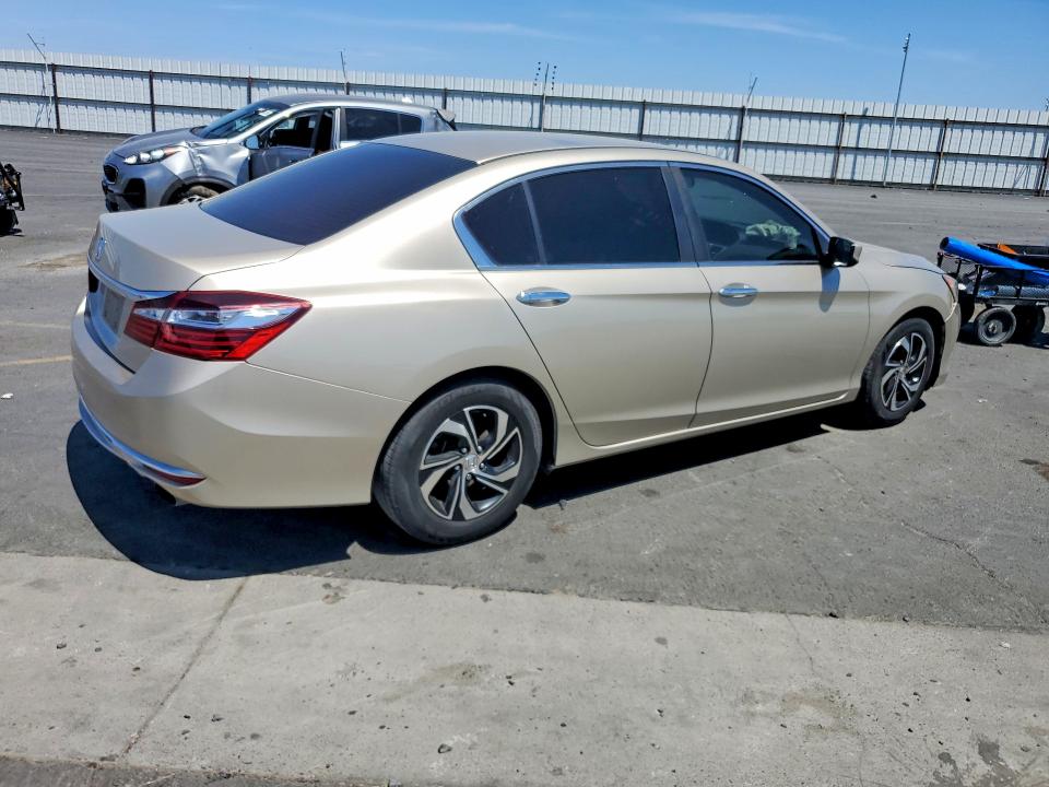 2017 Honda Accord VIN 1HGCR2F3XHA086604 COPART salvage auction — FRONT END, Ca - Salvage Certificate, sold $6,200 on 2026-07-02 (photo 3)