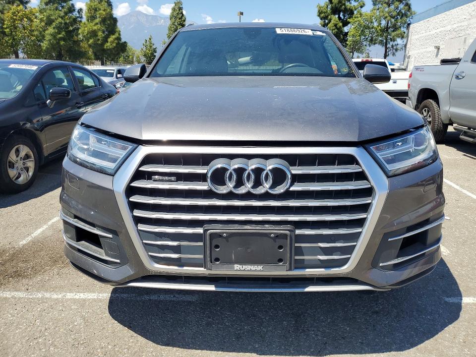 2019 Audi Q7 VIN WA1AAAF74KD010032 COPART salvage auction — REJECTED REPAIR, Ca - Dis/Dlr/Exp Only Clean Title, sold $4,200 on 2026-07-21 (photo 5)