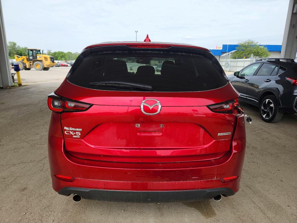 2025 Mazda VIN JM3KFBCLXS0568033 COPART salvage auction — FRONT END, In - Cert Of Title-Salvage Title, sold $8,400 on 2026-07-20 (photo 6)