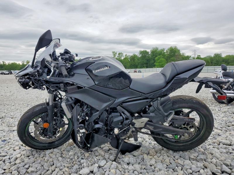 2025 Kawasaki VIN ML5EXER11SDAG0786 COPART salvage auction — FRONT END, Oh - Cert Of Title-Salvage, sold $950 on 2026-07-09 (photo 3)