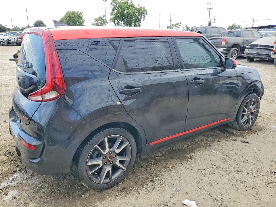 2020 Kia Soul VIN KNDJ63AU1L7095153 COPART salvage auction — FRONT END, Ca - Salvage Certificate, sold $2,550 on 2026-07-09 (photo 3)