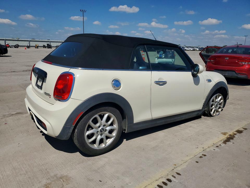 2017 Mini Cooper VIN WMWWG9C51H3C80457 COPART salvage auction — FRONT END, Tx - Salvage Vehicle Title, sold $1,350 on 2026-07-13 (photo 3)