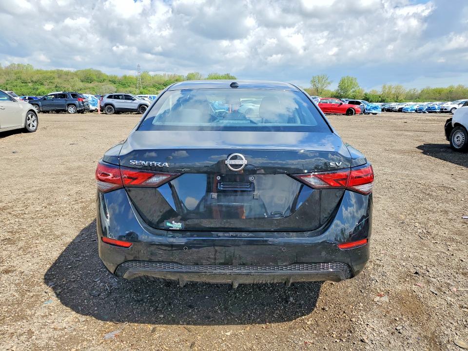 2024 Nissan Sentra VIN 3N1AB8CV7RY296256 COPART salvage auction — FRONT END, Il - Salvage Certificate, sold $4,900 on 2026-07-03 (photo 6)