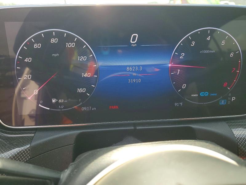 2022 Mercedes-benz C-klasse VIN W1KAF4GB9NR065794 COPART salvage auction — REAR END, FL - CERT OF TITLE SLVG REBUILDABLE, sold $16,700 on 2026-07-23 (photo 9)