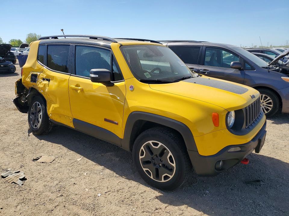 2015 Jeep VIN ZACCJBCT0FPB75174 COPART salvage auction — SIDE, Il - Salvage Certificate, sold $1,950 on 2026-08-06 (photo 4)