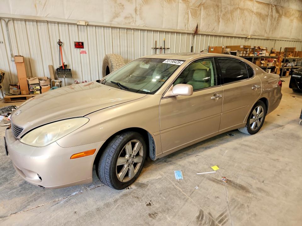 2005 Lexus Es 330 VIN JTHBA30GX55101253 COPART salvage auction — FRONT END, Wi - Certificate Of Title, sold $500 on 2026-07-15 (photo 1)