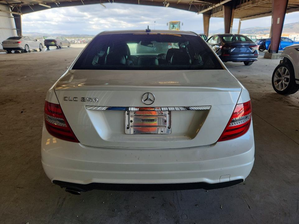 2014 Mercedes-benz C class VIN WDDGF4HB9EG234197 COPART salvage auction — FRONT END, Ca - Salvage Certificate, sold $650 on 2026-07-09 (photo 6)