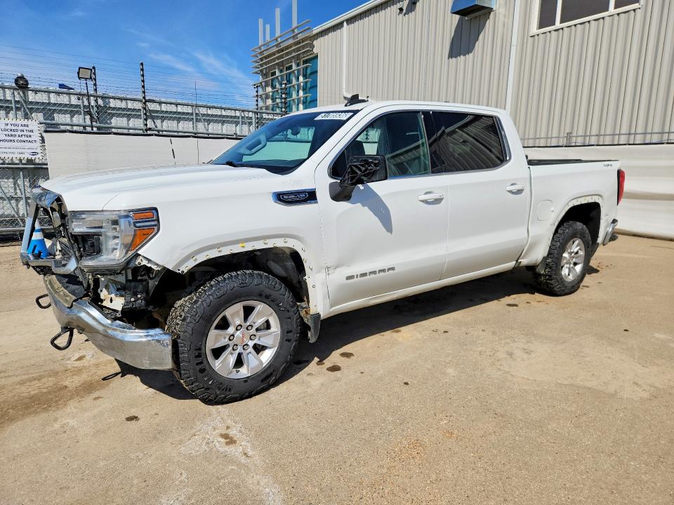 2020 Gmc SIERRA VIN 1GTU9BED7LZ152016 COPART salvage auction — FRONT END, Ab - Bos - Active, sold $3,650 on 2026-07-02 (photo 1)