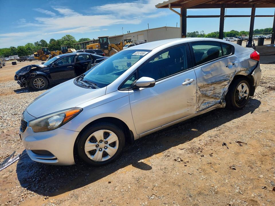 2014 Kia VIN KNAFK4A67E5193415 COPART salvage auction — SIDE, Al - Cert Of Title-Salvage Title, sold $325 on 2026-07-08 (photo 1)