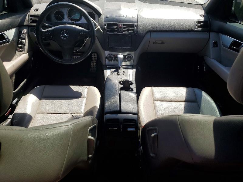 2008 Mercedes-benz C class VIN WDDGF85X68F150808 COPART salvage auction — REAR END, ON - PERMIT SALVAGE, sold $250 on 2026-07-28 (photo 8)