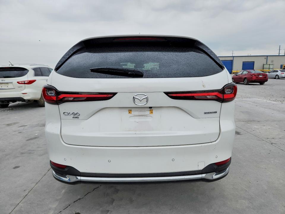 2024 Mazda Cx-90 VIN JM3KKDHD4R1136437 COPART salvage auction — FRONT END, Tx - Certificate Of Title, sold $1,600 on 2026-07-28 (photo 6)